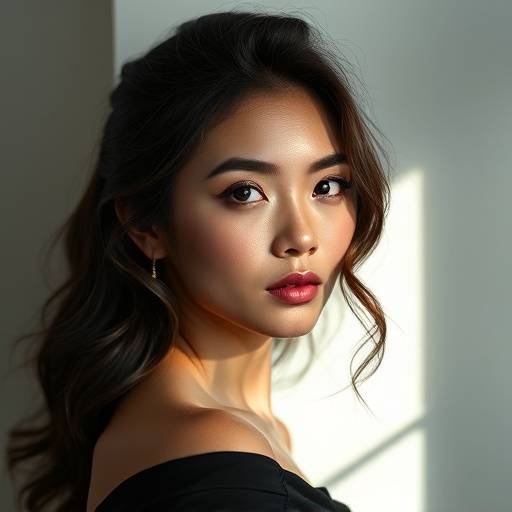 A beautifully edited portrait sample by Lumiere Studios